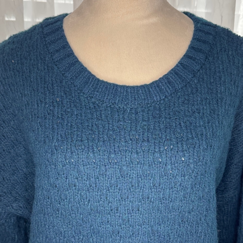 SO Teal Crew Neck Sweater - Picture 3 of 7
